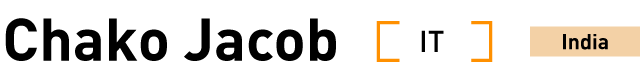 Chako Jacob(SP)