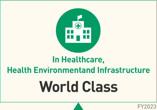 In Healthcare, Health Environment and Infrastructure World Class
