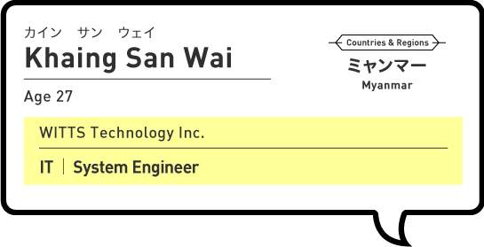 Khaing San Wai（status）